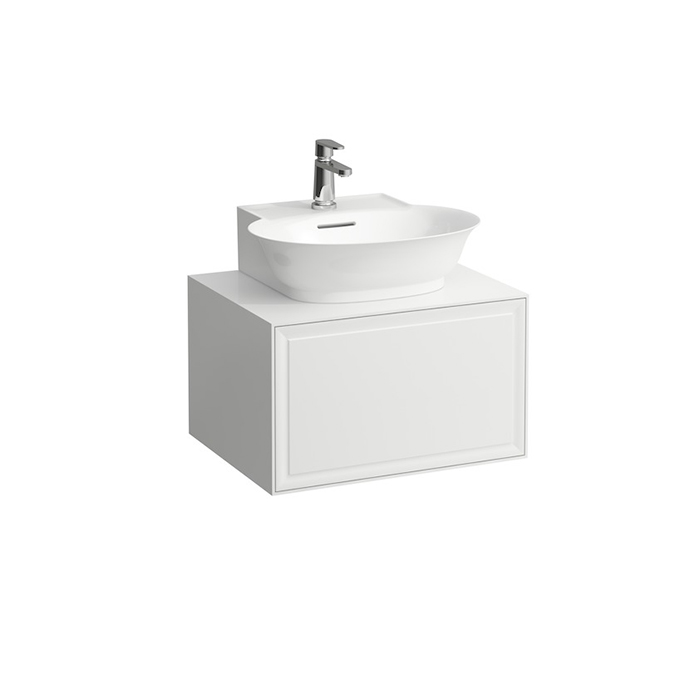 Laufen New Classic Тумба с раковиной, 1 ящик, подвесная, цвет: белый глянцевый