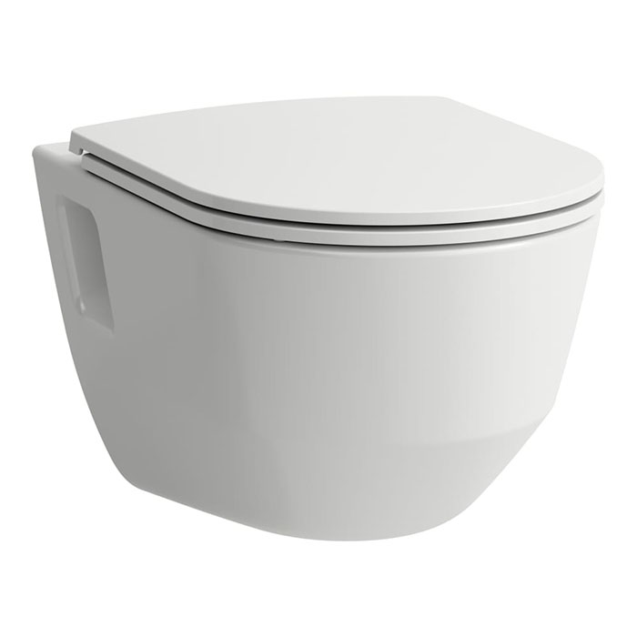 Laufen Pro Комплект подвесной унитаз, сиденье с механизмом мягкого закрывания, безободковый, цвет: белый