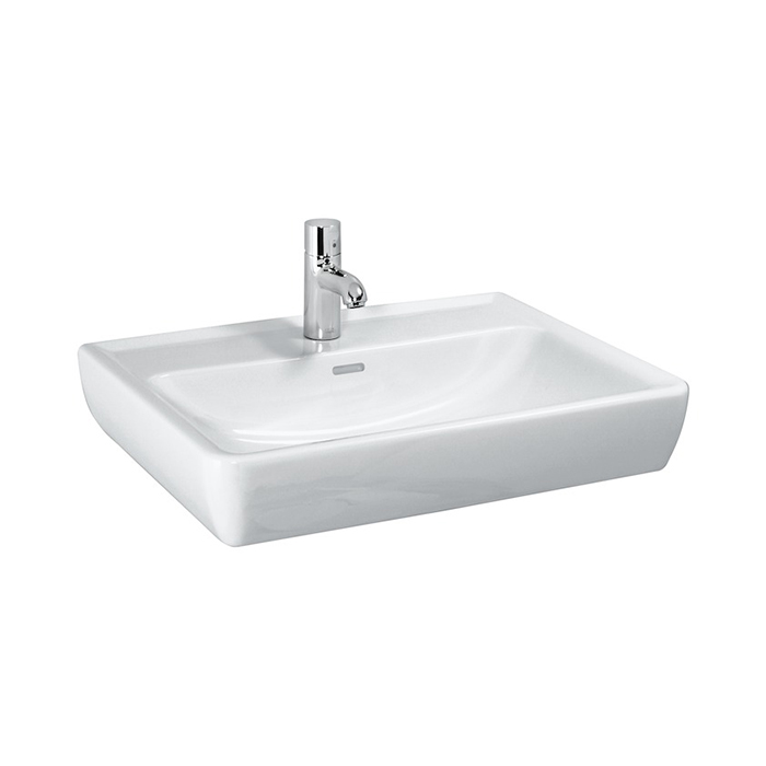 Laufen Pro Раковина, подвесная/накладная с 1 отв, цвет: белый