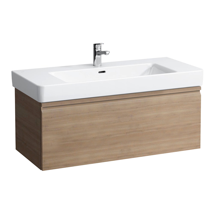 Laufen Pro S Тумба с раковиной, подвесная, 1 ящик, цвет: светлый дуб