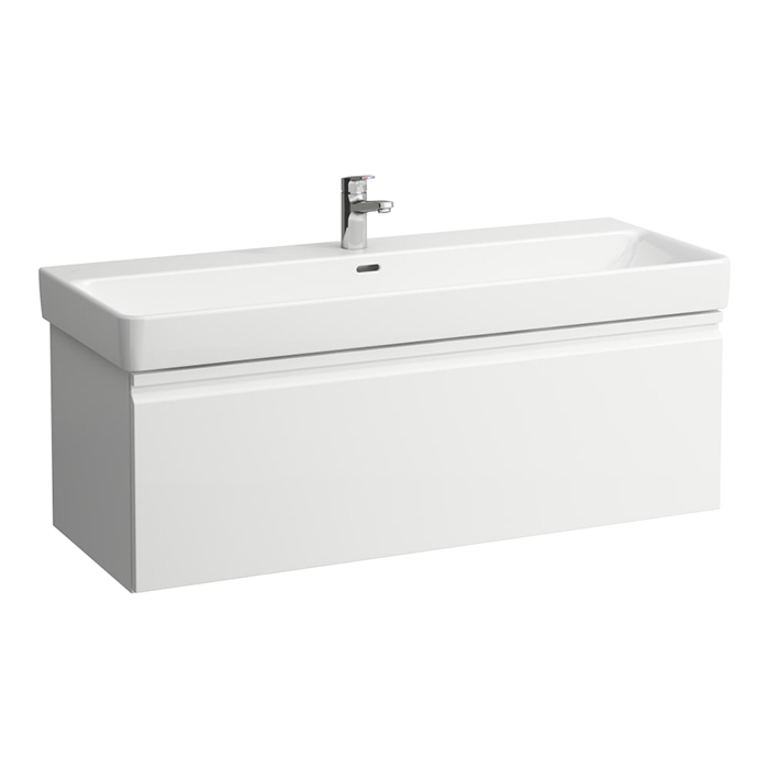 Laufen Pro S Тумба с раковиной, подвесная, 1 внутренний ящик, цвет: белый матовый