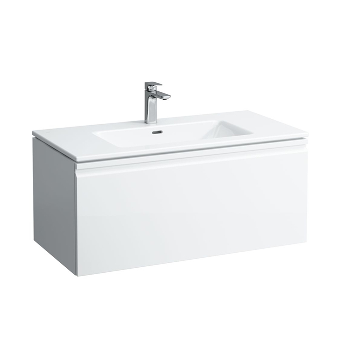 Laufen Pro S Тумба с раковиной, подвесная, цвет: белый матовый