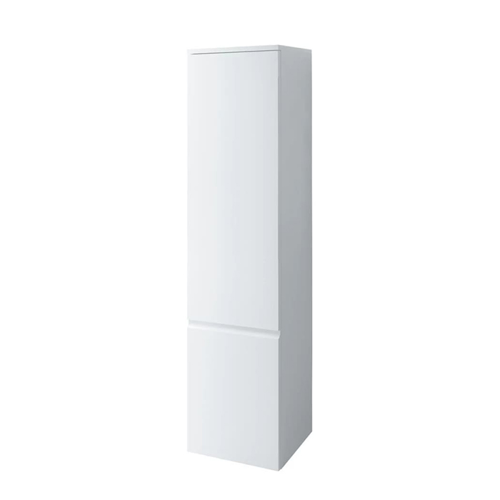 Laufen Pro S Высокий шкаф, 1 дверца, петли справа, 4 стеклянные полки, цвет: белый матовый