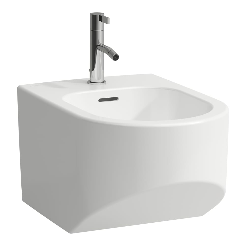 Laufen Sonar Биде подвесное, с 1 отв под смеситель, цвет: белый матовый