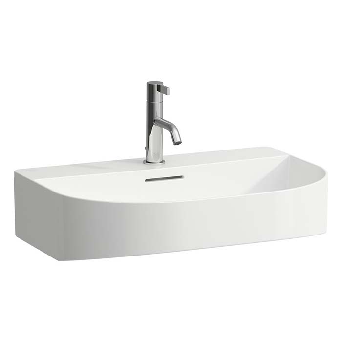 Laufen Sonar Раковина накладная, с 1 отв, цвет: белый