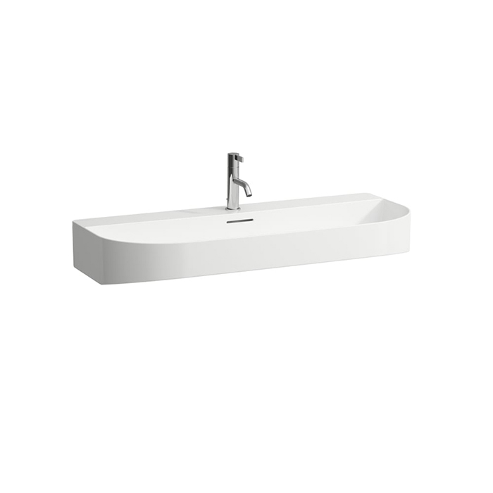 Laufen Sonar Раковина подвесная, с 1 отв, с переливом, цвет: белый