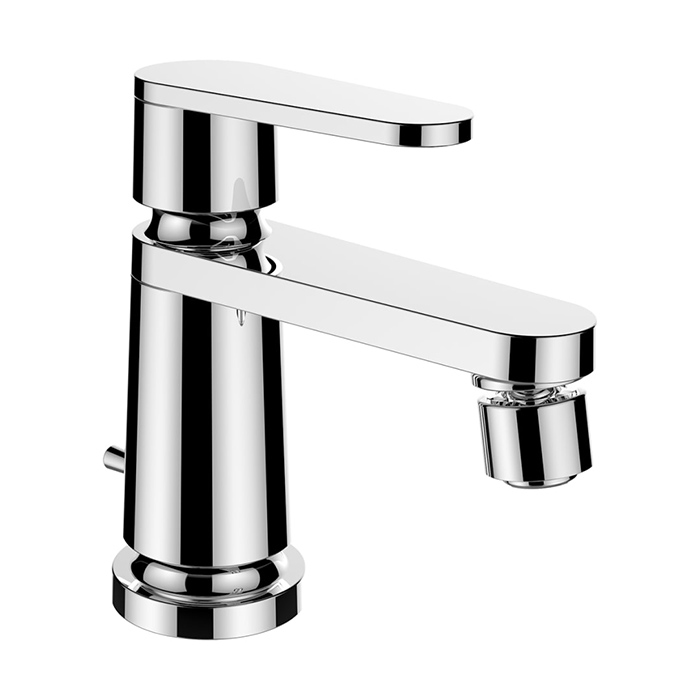 Laufen The New Classic Смеситель для биде, на 1 отв, с донным клапаном, цвет: хром