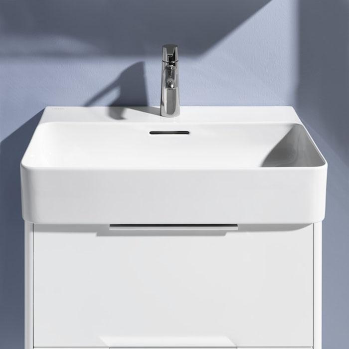 Laufen VAL Раковина, 1 отв, покрытие LCC, цвет: белый
