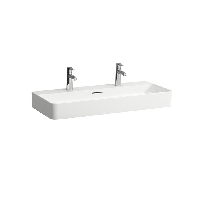 Laufen VAL Раковина, 2 отв, цвет: белый