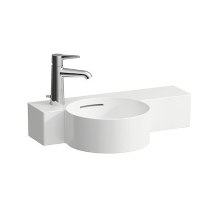 Laufen VAL Раковина с полкой, с 1 отв, Dx, цвет: белый