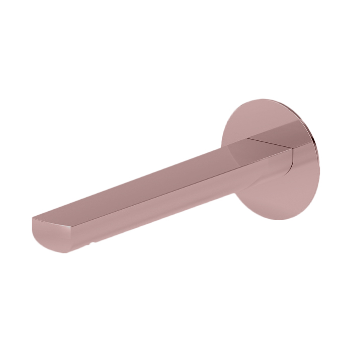 Newform Haka Излив для раковины, настенный, с подключением на 1/2”, цвет: PVD brushed copper bronze