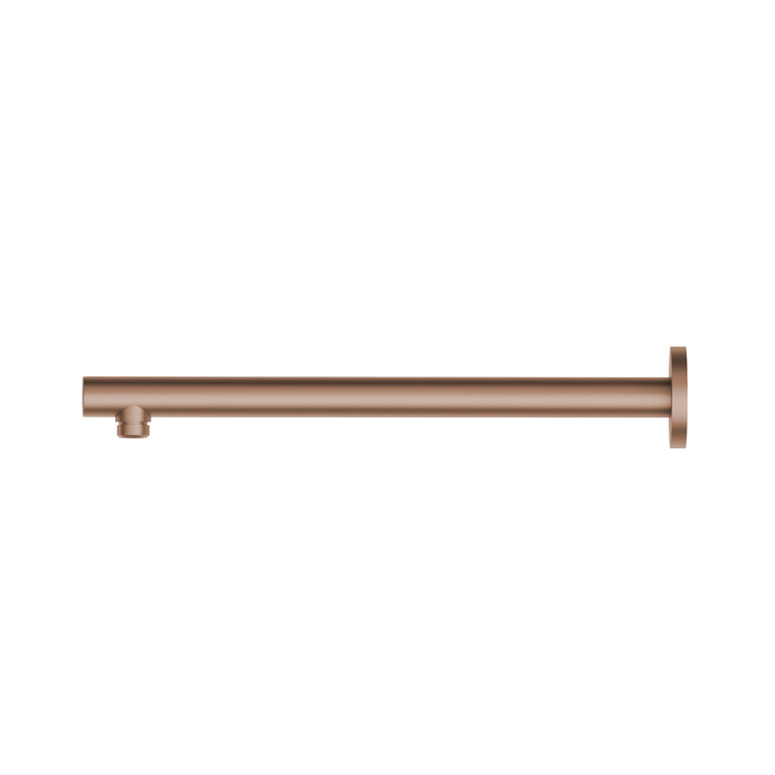 Newform Head Showers Душевой кронштейн, настенный, закругленный, цвет: PVD brushed copper bronze