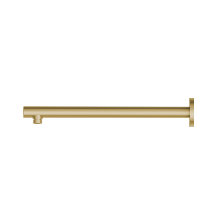 Newform Head Showers Душевой кронштейн, настенный, закругленный, цвет: PVD brushed gold