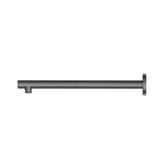 Newform Head Showers Душевой кронштейн, настенный, закругленный, цвет: PVD brushed gun metal