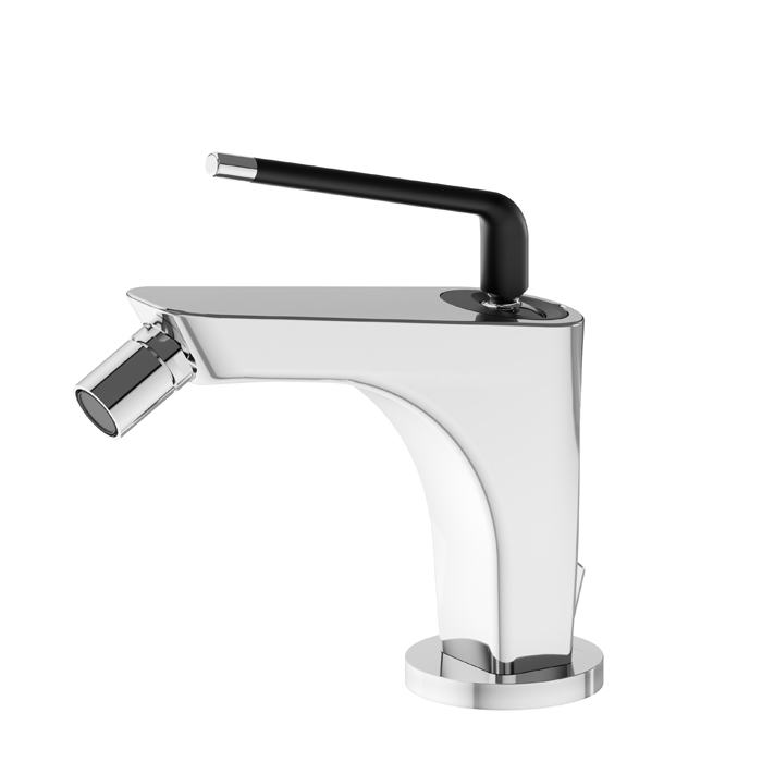 Newform O'Rama Смеситель для биде, 1 отв, с донным клапаном, цвет: хром