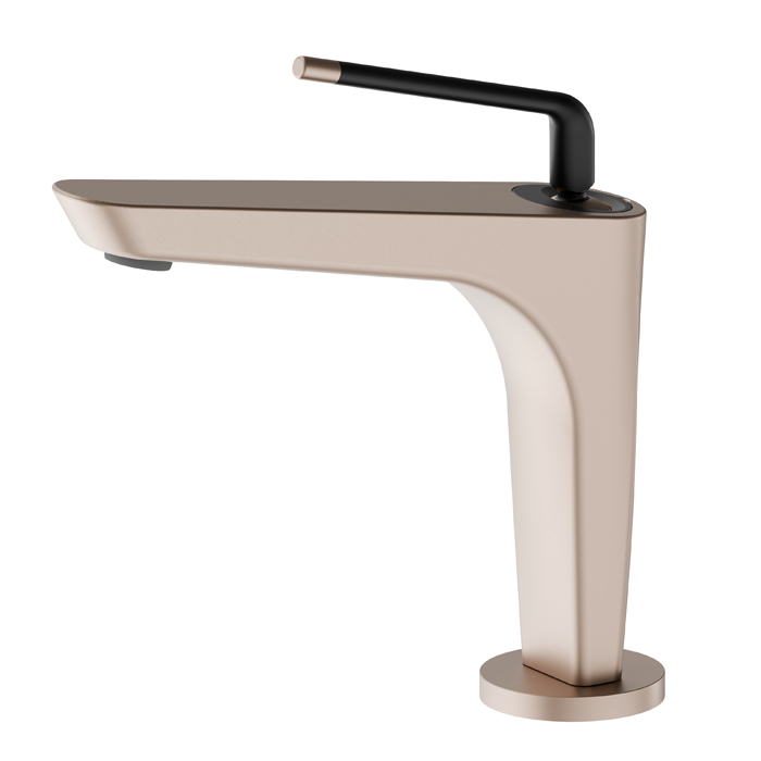 Newform O'Rama Смеситель для раковины, 1 отв, цвет: copper satin