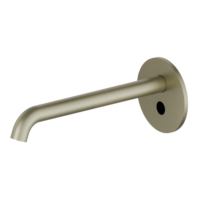 Newform Sensitive Смеситель для раковины, встраиваемый, электронный, цвет: PVD brushed pale gold