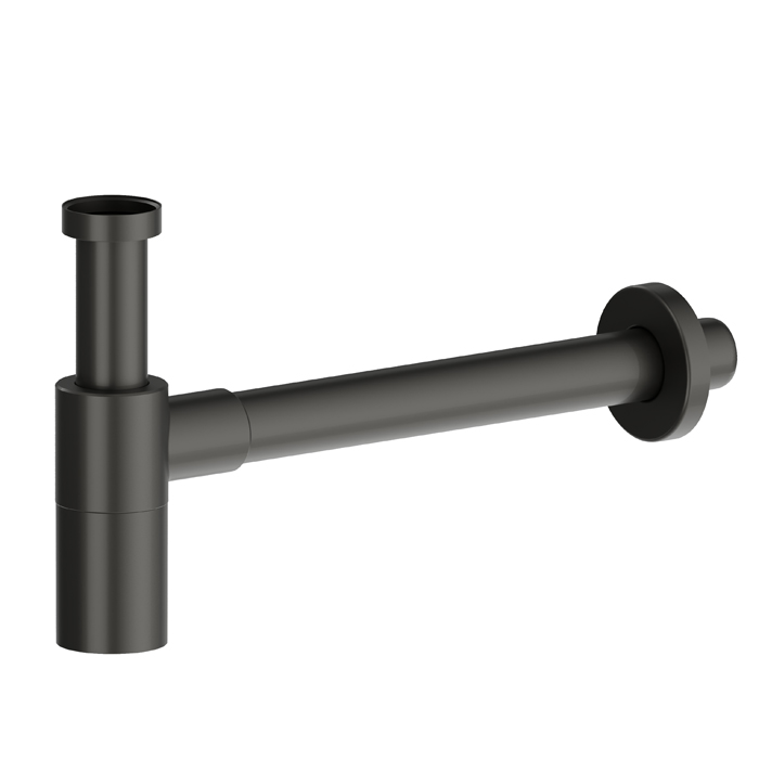 Newform Сифон для раковины, регулируемый по высоте -, цвет: carbon satin
