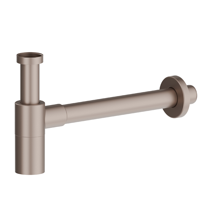 Newform Сифон для раковины, регулируемый по высоте -, цвет: copper glossy