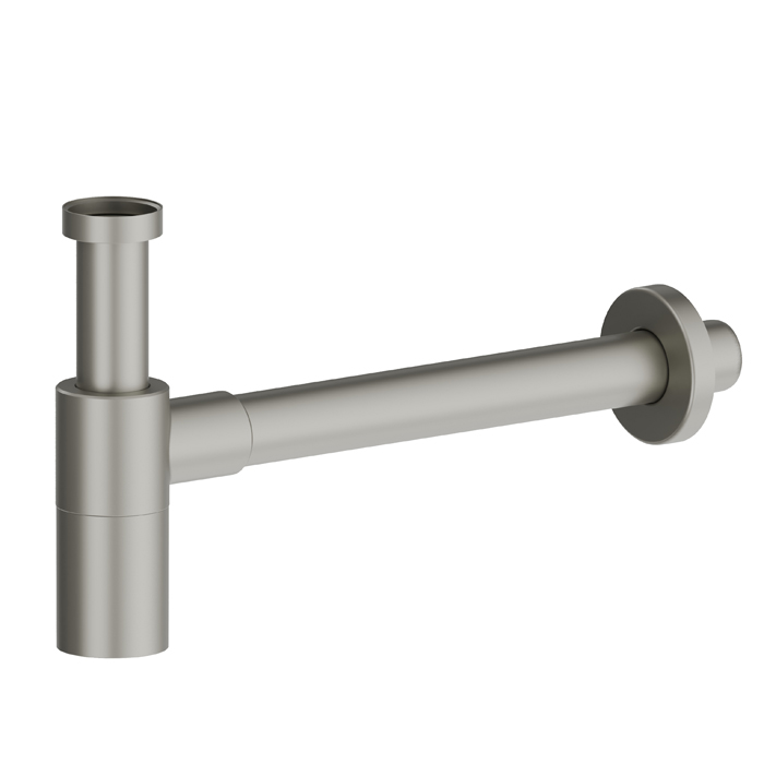 Newform Сифон для раковины, регулируемый по высоте -, цвет: titanium satin