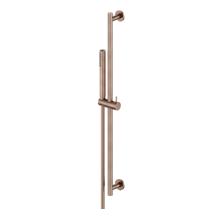 Newform X-STEEL 316 Душевая стойка, ручной душ, шланг, цвет: PVD Br. Copper Bronze