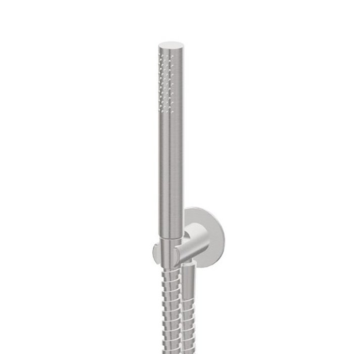 Newform X-Steel 316 Ручной душ, кронштейн-уголок 1/2", шланг:, цвет: нержавеющая сталь
