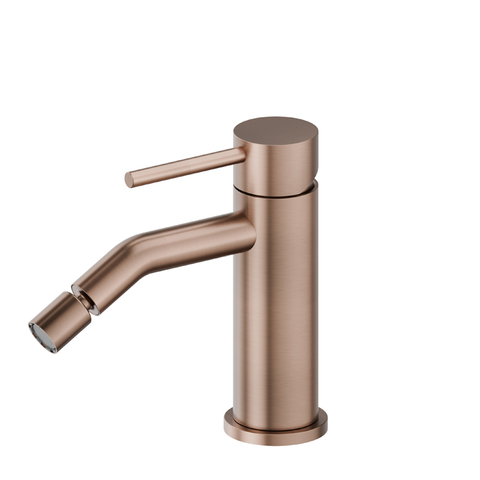 Newform X-Steel 316 Смеситель для биде, 1 отв, цвет: PVD brushed copper bronze