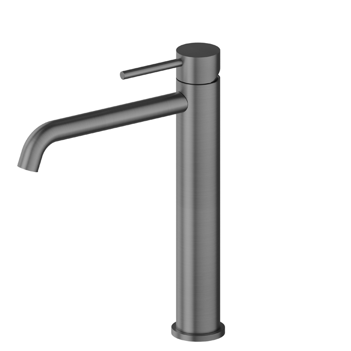Newform X-Steel 316 Смеситель для раковины, 1 отв, средний, цвет: PVD brushed gun metal