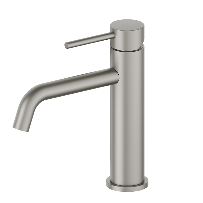 Newform XT Смеситель для раковины, 1 отв, длинный излив, цвет: titanium satin