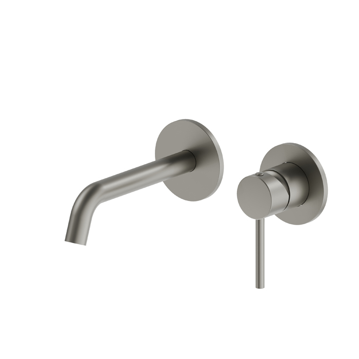 Newform XT Смеситель для раковины, встраиваемый, внешняя часть, цвет: titanium satin
