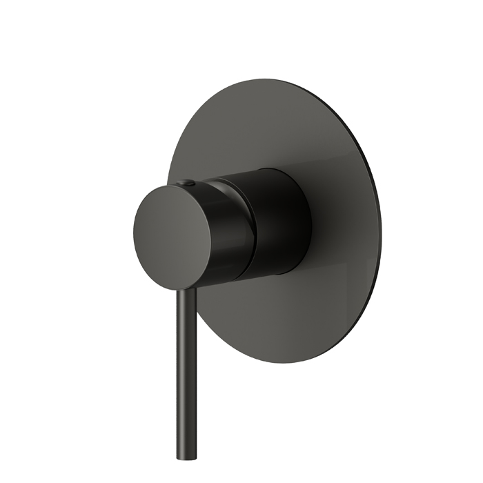Newform XT Смеситель для раковины, встраиваемый, внешняя часть, цвет: carbon satin