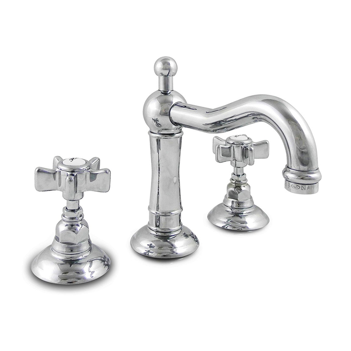Nicolazzi Dames Anglaises Смеситель для раковины на 3 отверстия, с донным клапаном, излив:, цвет: хром