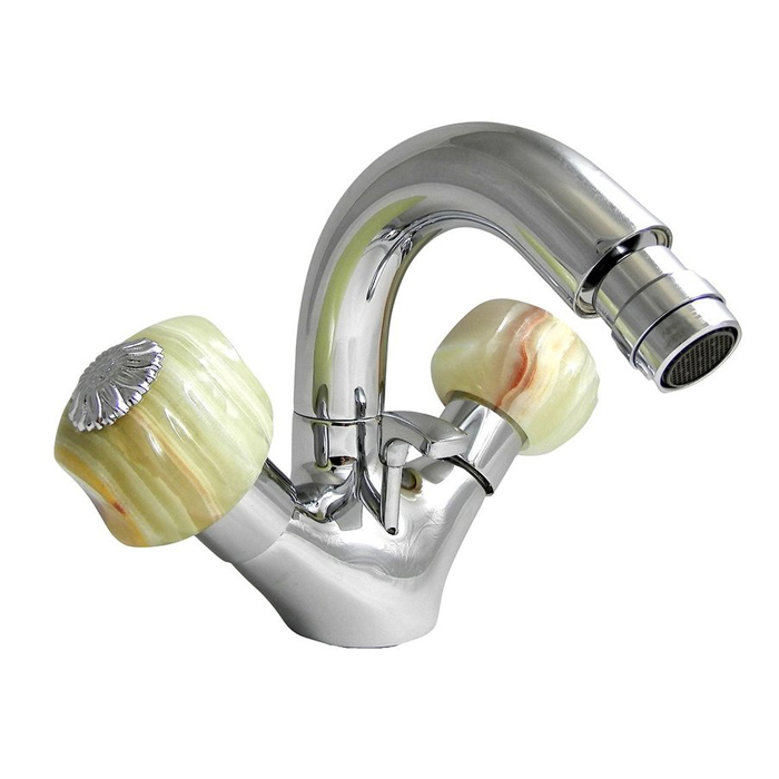 Nicolazzi Onice Смеситель для биде с поворотным изливом, излив:, цвет: хром