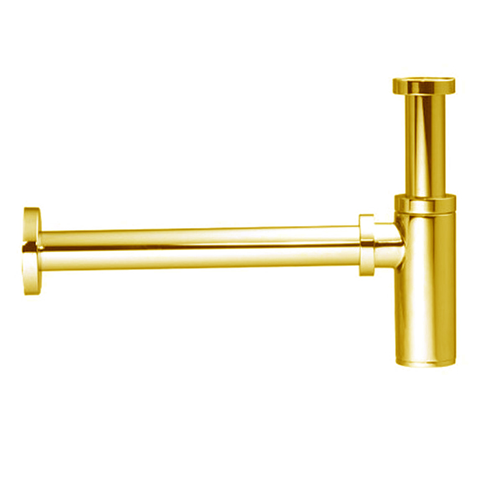 Nicolazzi Scarichi Сифон маленький 1”1/4 без донного клапана, цвет: Gold
