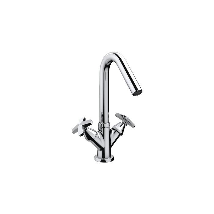 Nicolazzi Star Смеситель для раковины, на 1 отв, с донным клап, цвет: хром