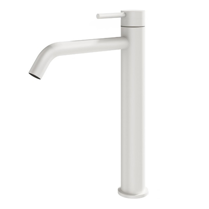 Plumberia Selection IXO Смеситель для раковины, на 1 отв, высокий, цвет: белый матовый