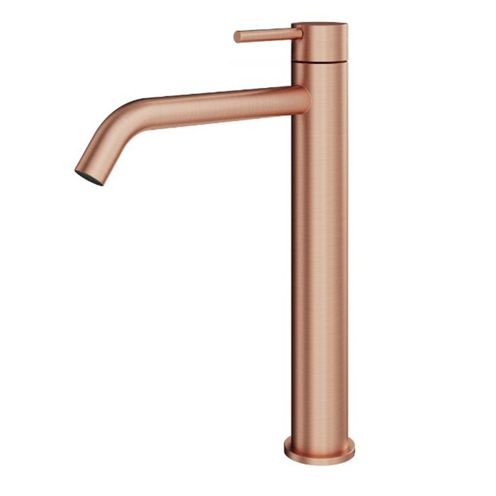 Plumberia Selection IXO Смеситель для раковины, на 1 отв, высокий, цвет: медь брашированная