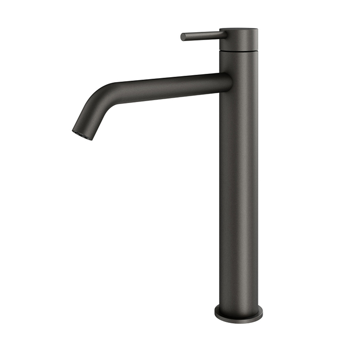 Plumberia Selection IXO Смеситель для раковины, на 1 отв, высокий, цвет: графит