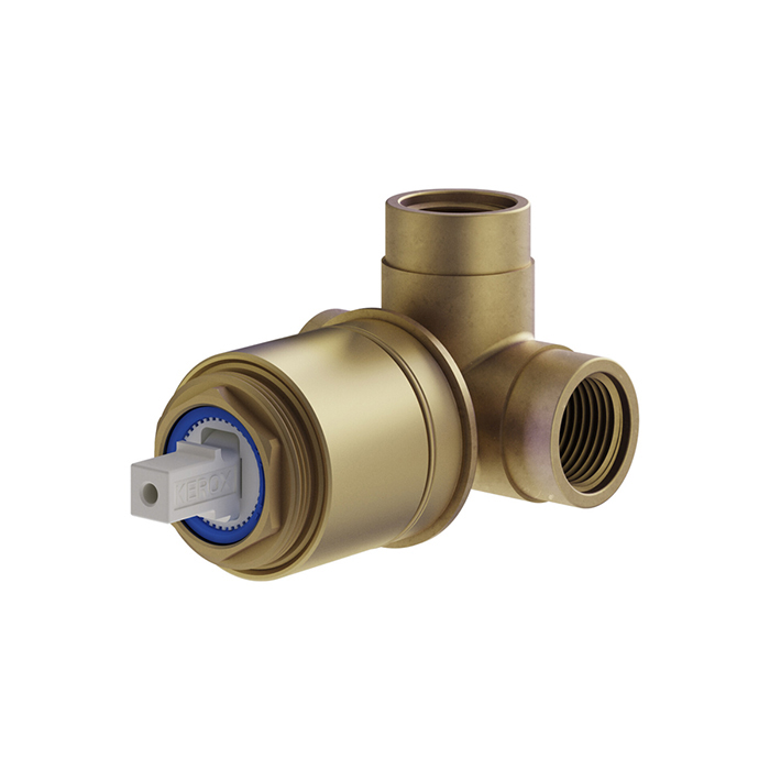 Plumberia Selection Внутренняя часть встраиваемого смесителя,универсальная, 1 выход, диам
