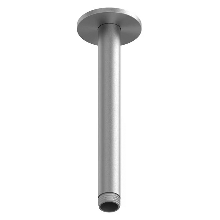 QuadroDesign Кронштейн для верхнего душа, потолочный, цвет: Brushed Stainless Steel