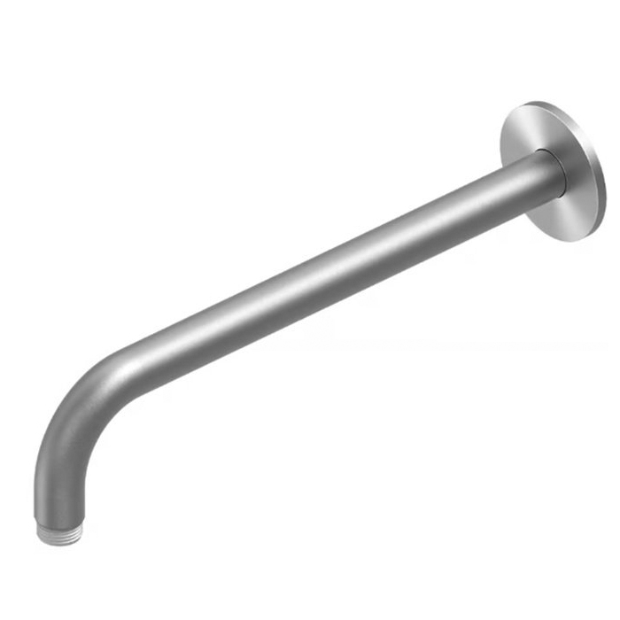 QuadroDesign Кронштейн для верхнего душа, настенный, цвет: Brushed Stainless Steel