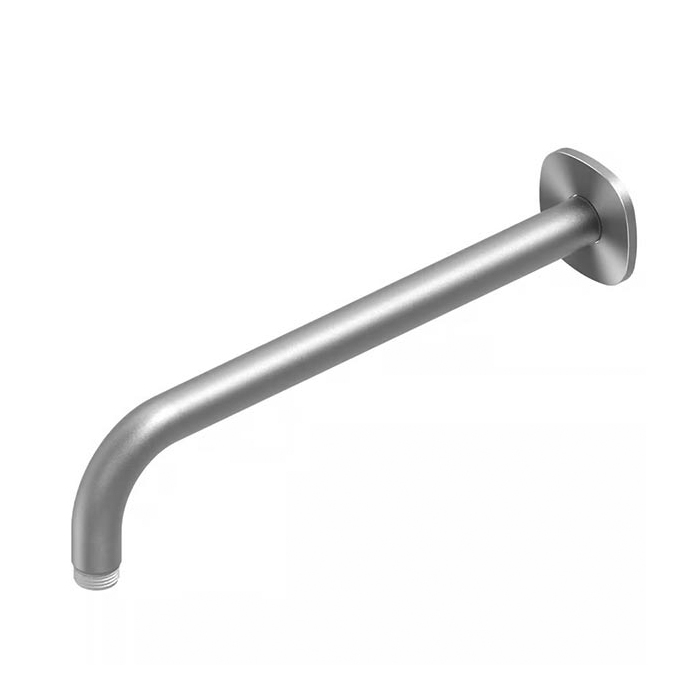 QuadroDesign Кронштейн для верхнего душа, настенный, цвет: Brushed Stainless Steel
