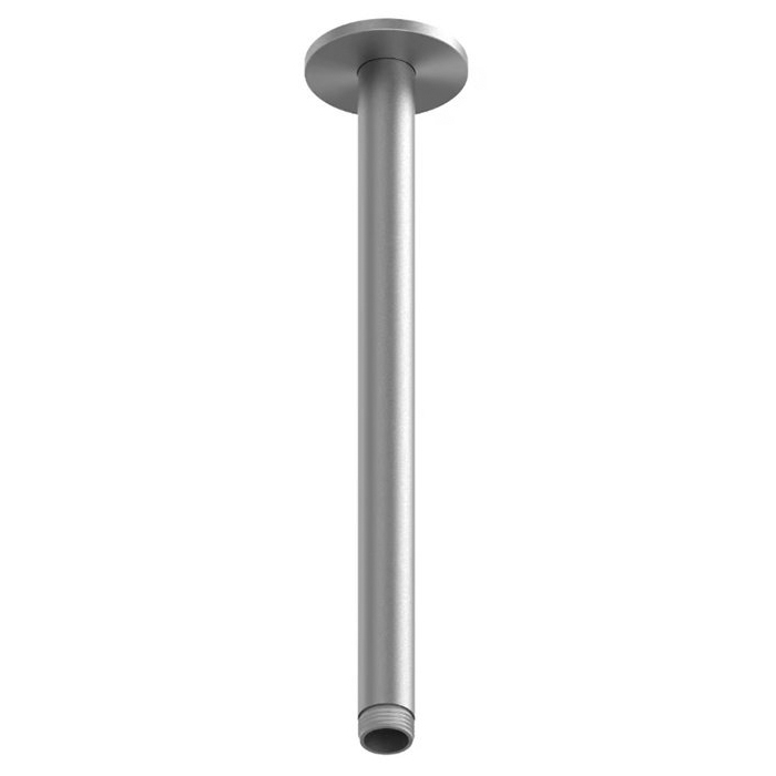 QuadroDesign Кронштейн для верхнего душа, потолочный, цвет: Brushed Stainless Steel