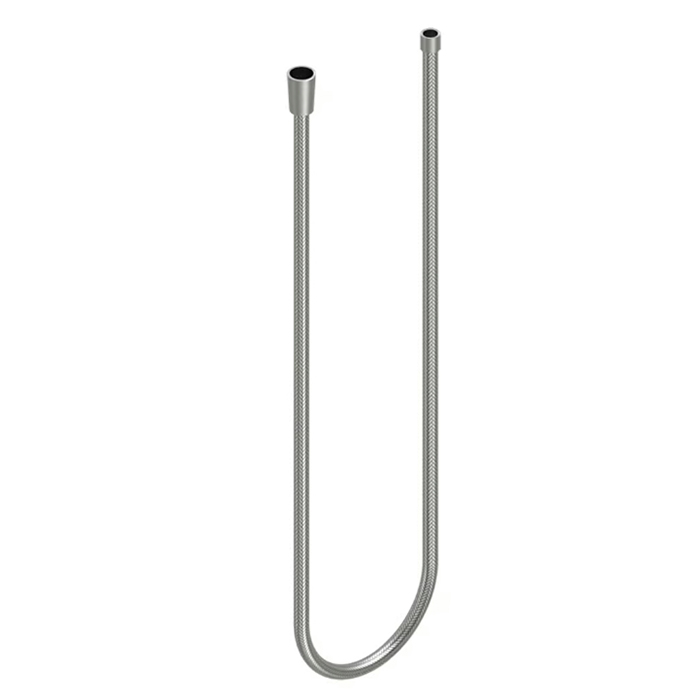 QuadroDesign Шланг для гигиенического душа, цвет: brushed stainless steel