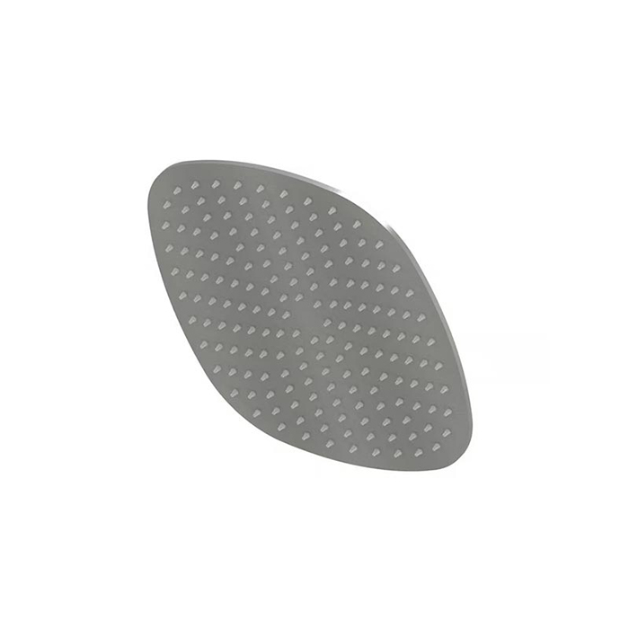 QuadroDesign Верхний душ, настенный/потолочный, цвет: Brushed Stainless Steel