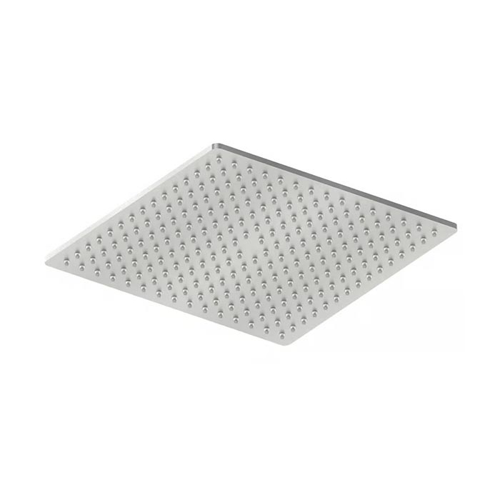 QuadroDesign Верхний душ, настенный/потолочный, 1 режим, цвет: Brushed Stainless Steel
