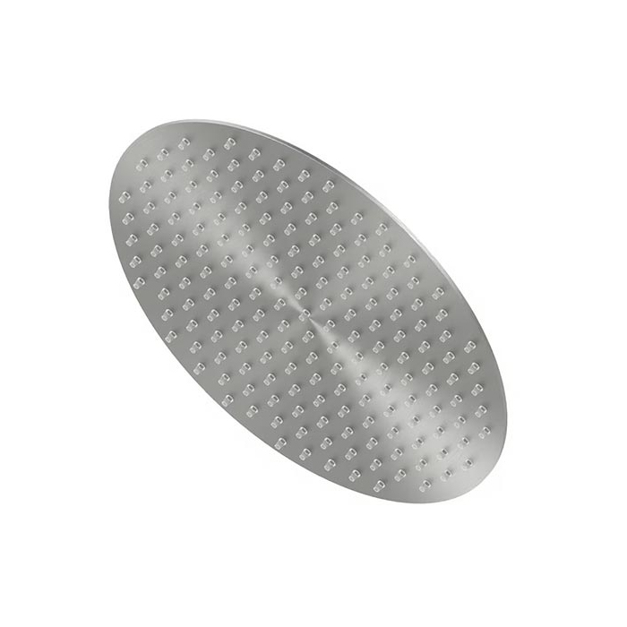 QuadroDesign Верхний душ, настенный/потолочный, 1 режим, цвет: Brushed Stainless Steel
