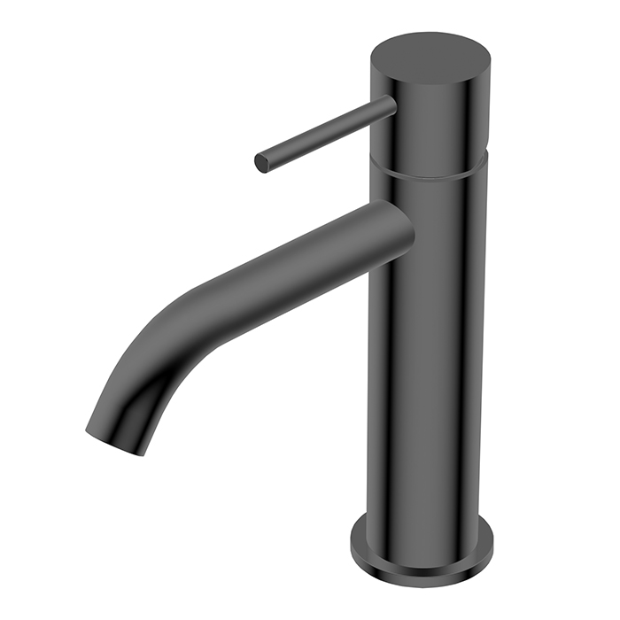 Ritmonio Diametro35 S Смеситель для раковины, на 1 отв, цвет: Brushed Black Chrome