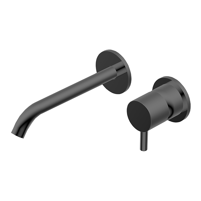 Ritmonio Diametro35 S Смеситель для раковины, встраиваемый, излив:, цвет: Brushed Black Chrome