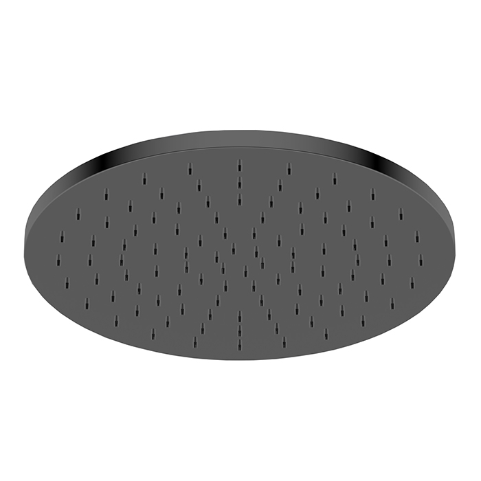 Ritmonio Shower heads Верхний душ, для кронштейна, цвет: Brushed Black Chrome
